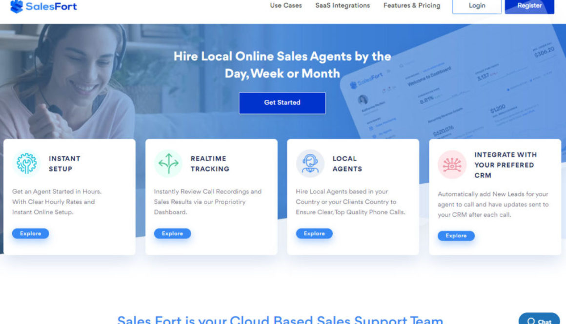 SalesFort.com The New Online Telesales Marketplace Provides Work-at-Home Opportunities for Thousands